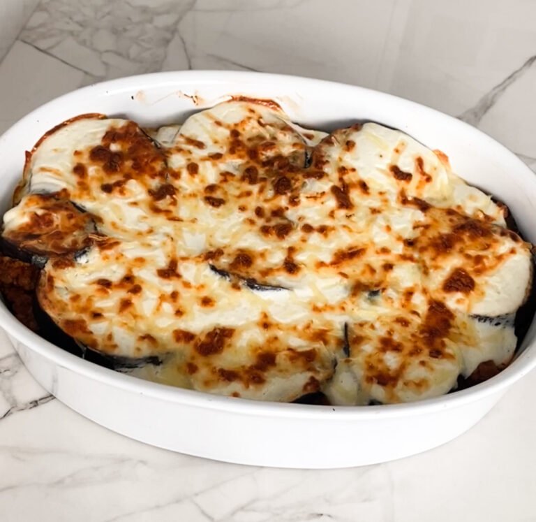 Lasaña de berenjena